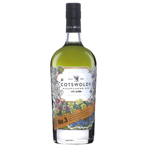 DBFS-98 GIN COTSWOLDS Dry Gin wildflower n°3 70 cl