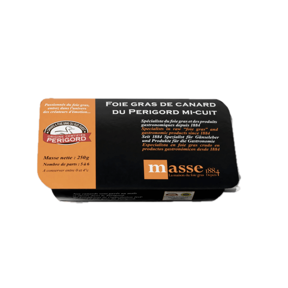 DBFS-168 FOIE GRAS MASSE Foie Gras de Canard 250 gr